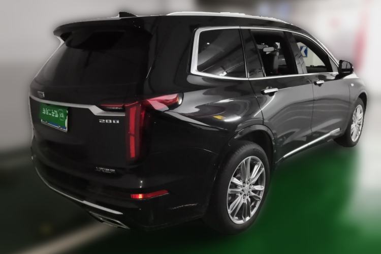 Used Cadillac XT6 2022 2.0T Six-Seater Two-Wheel-Drive Luxury Version Rear Right 45 Deg