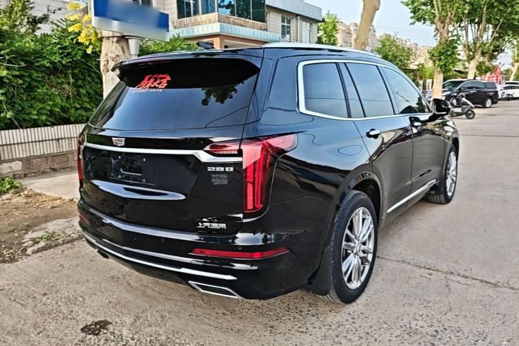 Used Cadillac XT6 2022 2.0T Six-Seater Two-Wheel-Drive Luxury Version Rear Right 45 Deg