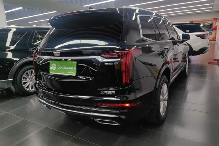 Used Cadillac XT6 2022 2.0T 7-Seater Four-Wheel-Drive Luxury Version Rear Right 45 Deg