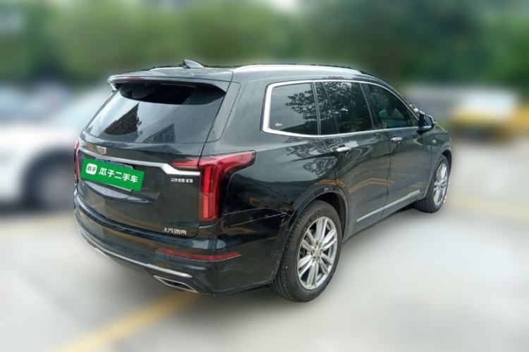 Used Cadillac XT6 2022 2.0T Six-Seater Two-Wheel-Drive Luxury Version Rear Right 45 Deg