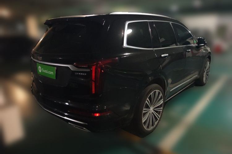 Used Cadillac XT6 2022 2.0T Six-Seater Four-Wheel Drive Luxury Version Rear Right 45 Deg