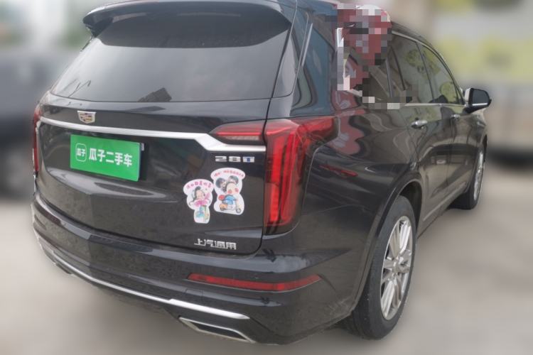 Used Cadillac XT6 2022 2.0T Six-Seater Two-Wheel-Drive Luxury Version Rear Right 45 Deg