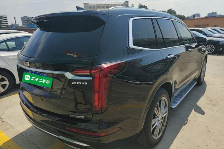 Used Cadillac XT6 2022 2.0T 7-Seater Two-Wheel Drive Luxury Version Rear Right 45 Deg