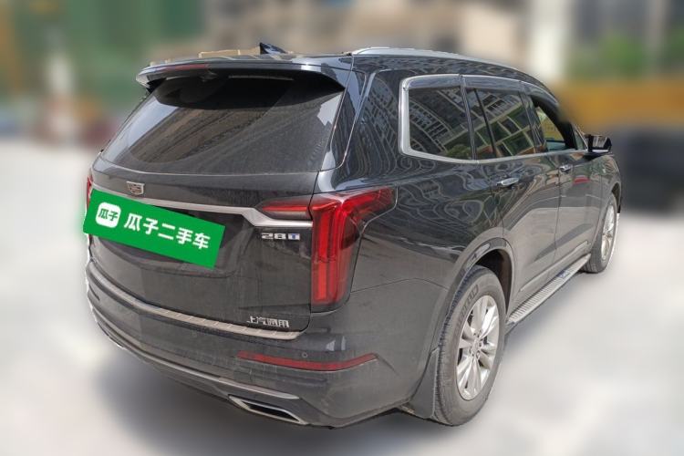 Used Cadillac XT6 2022 2.0T 7-Seater Four-Wheel-Drive Luxury Version Rear Right 45 Deg