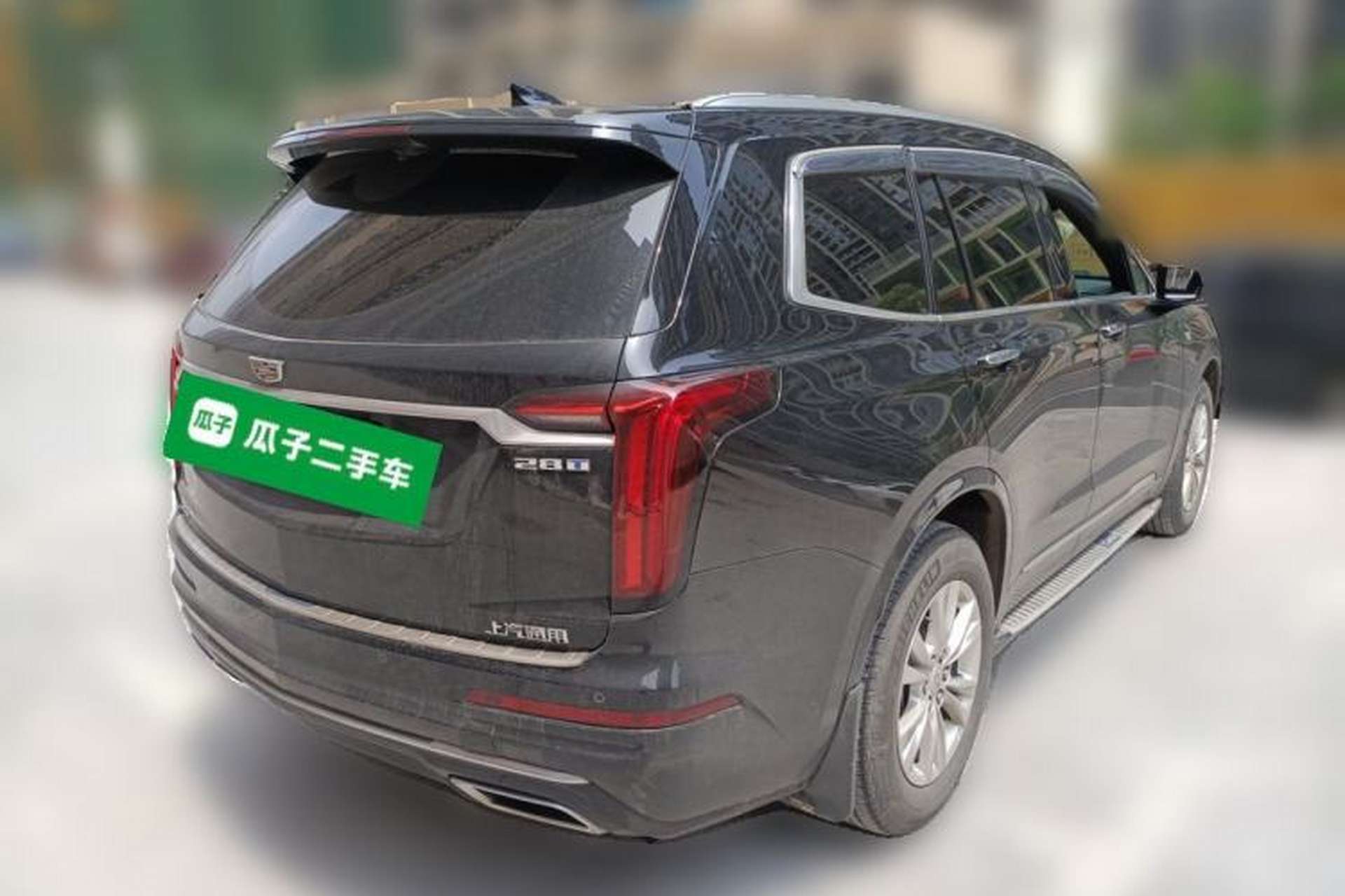 Used Cadillac XT6 2022 2.0T 7-Seater Four-Wheel-Drive Luxury Version Rear Right 45 Deg