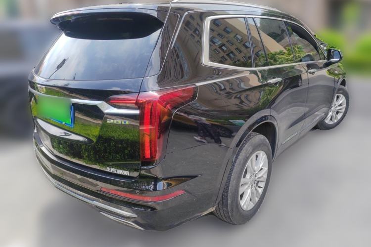 Used Cadillac XT6 2022 2.0T Six-Seater Four-Wheel-Drive Luxury Version Rear Right 45 Deg