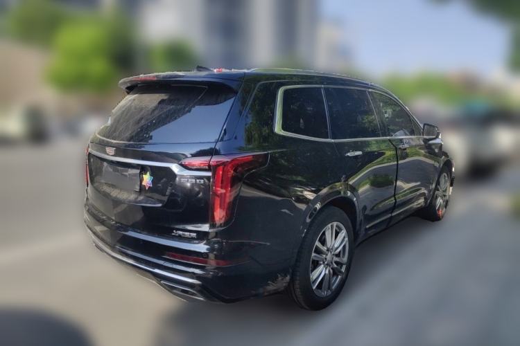 Used Cadillac XT6 2022 2.0T Six-Seater Two-Wheel-Drive Luxury Version Rear Right 45 Deg