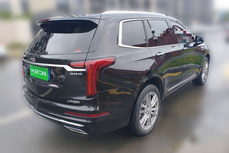 Used Cadillac XT6 2022 2.0T Six-Seater Four-Wheel-Drive Luxury Standard Edition Rear Right 45 Deg