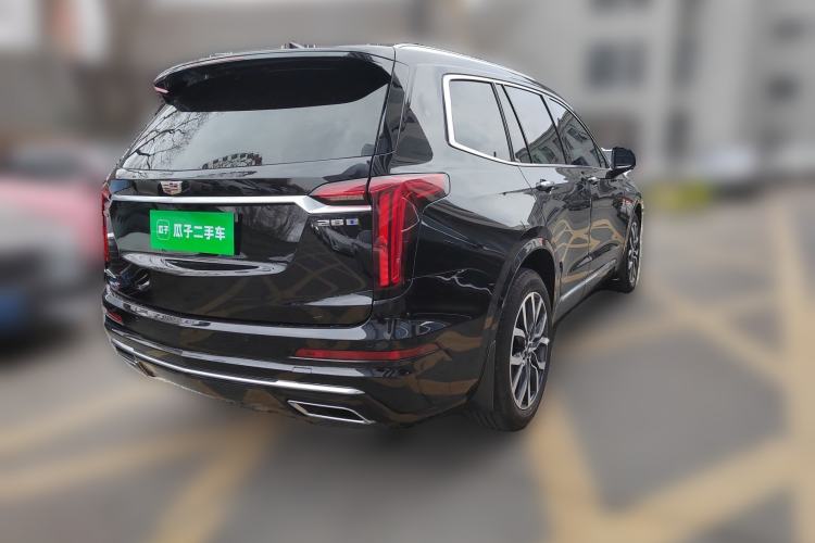 Used Cadillac XT6 2022 2.0T Six-Seater Four-Wheel-Drive Luxury Version Rear Right 45 Deg