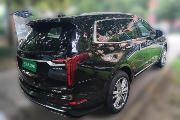 Used Cadillac XT6 2022 2.0T Six-Seater Two-Wheel-Drive Luxury Version Rear Right 45 Deg