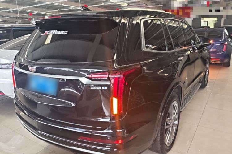 Used Cadillac XT6 2022 2.0T Six-Seater Two-Wheel-Drive Luxury Version Rear Right 45 Deg