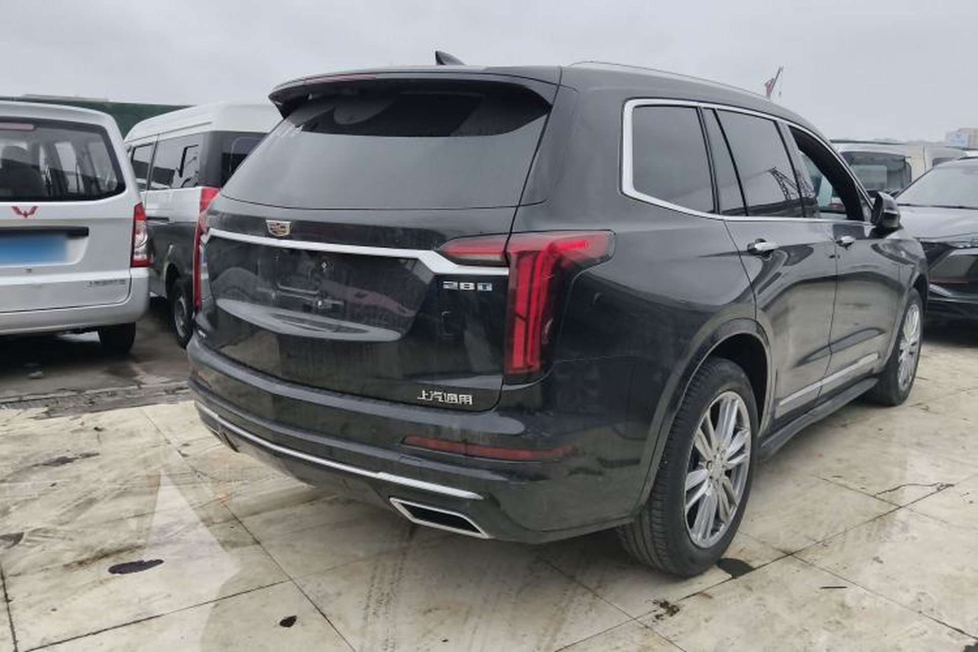 Used Cadillac XT6 2022 2.0T 7-Seater Four-Wheel Drive Luxury Version Rear Right 45 Deg