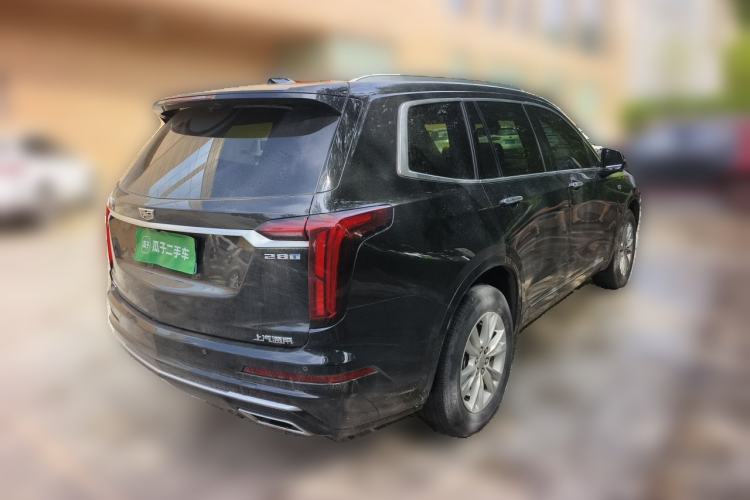 Used Cadillac XT6 2022 2.0T Six-Seater Four-Wheel-Drive Luxury Version Rear Right 45 Deg