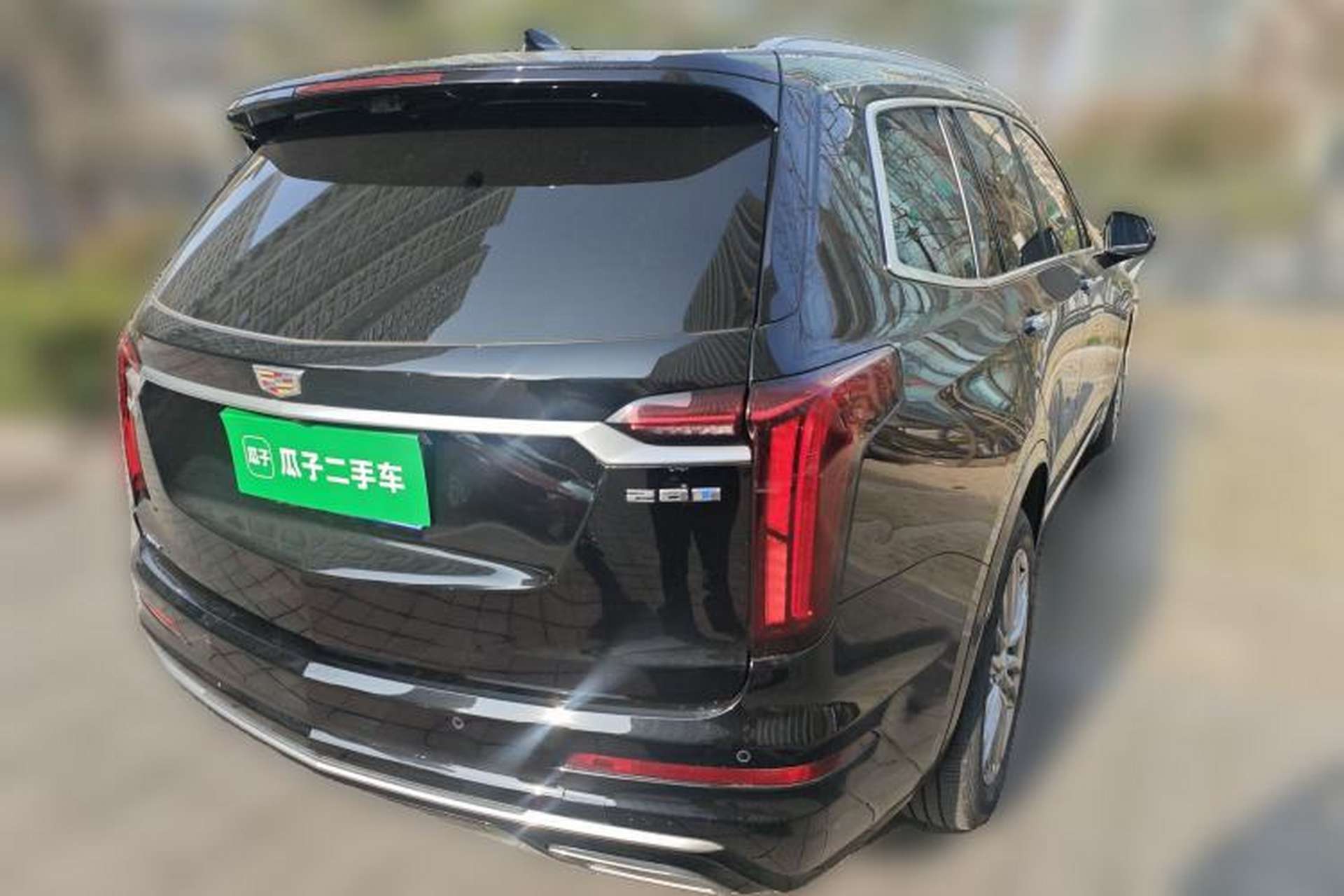 Used Cadillac XT6 2022 2.0T 7-Seater Four-Wheel Drive Luxury Version Rear Right 45 Deg