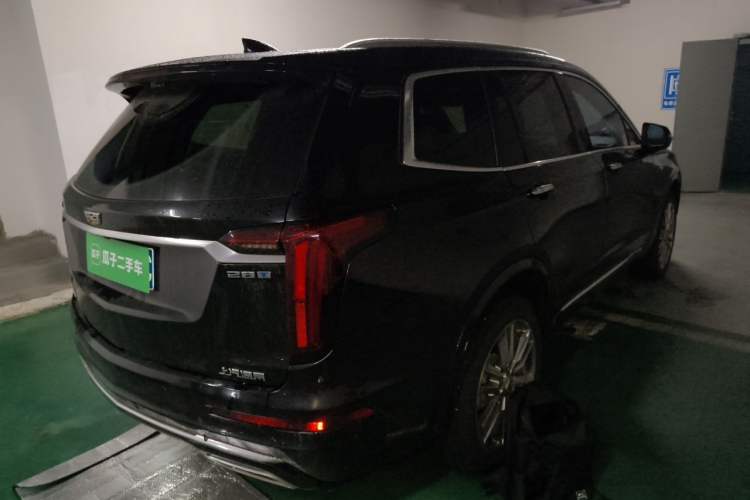 Used Cadillac XT6 2022 2.0T 7-Seater Four-Wheel Drive Luxury Version Rear Right 45 Deg