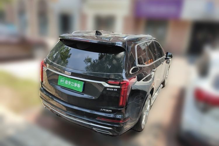 Used Cadillac XT6 2022 2.0T Six-Seater Four-Wheel-Drive Luxury Version Rear Right 45 Deg