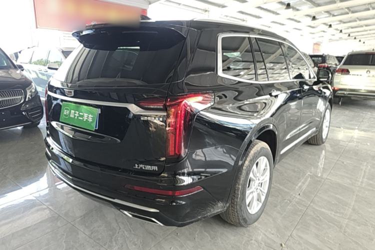 Used Cadillac XT6 2022 2.0T Six-Seater Four-Wheel-Drive Luxury Version Rear Right 45 Deg