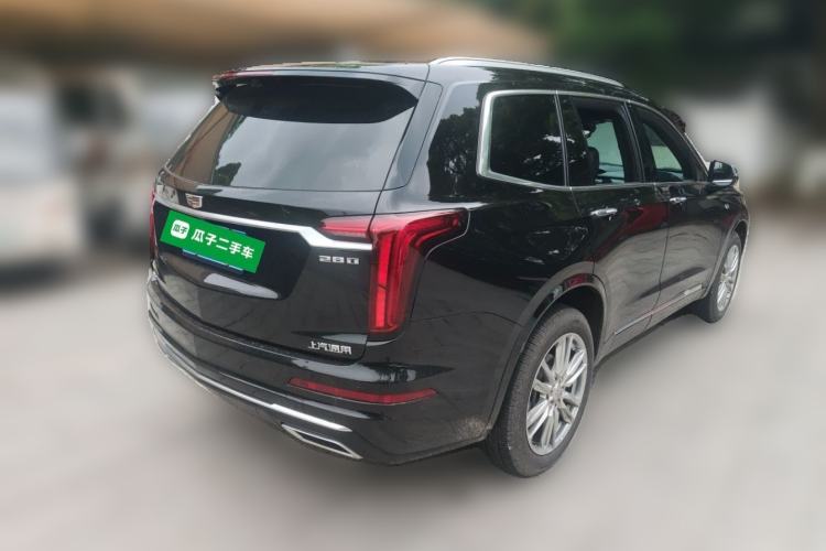 Used Cadillac XT6 2022 2.0T Six-Seater Four-Wheel Drive Luxury Version Rear Right 45 Deg