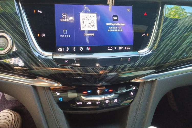 Used Cadillac XT6 2022 2.0T Six-Seater Four-Wheel Drive Luxury Version Audio And AC Panel