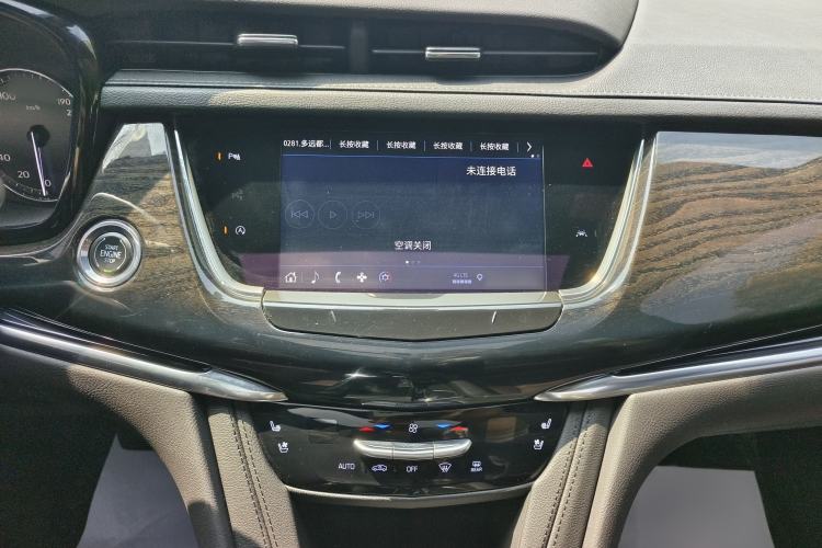 Used Cadillac XT6 2022 2.0T 7-Seater Four-Wheel Drive Luxury Standard Edition Audio And AC Panel