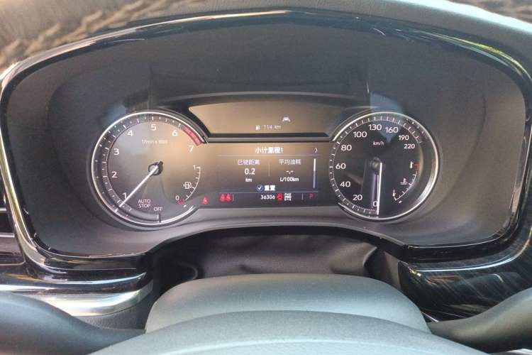 Used Cadillac XT6 2022 2.0T Six-Seater Four-Wheel Drive Luxury Version Instrument Cluster