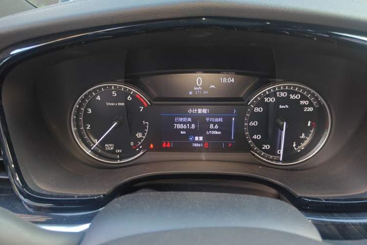 Used Cadillac XT6 2022 2.0T Six-Seater Two-Wheel-Drive Luxury Version Instrument Cluster