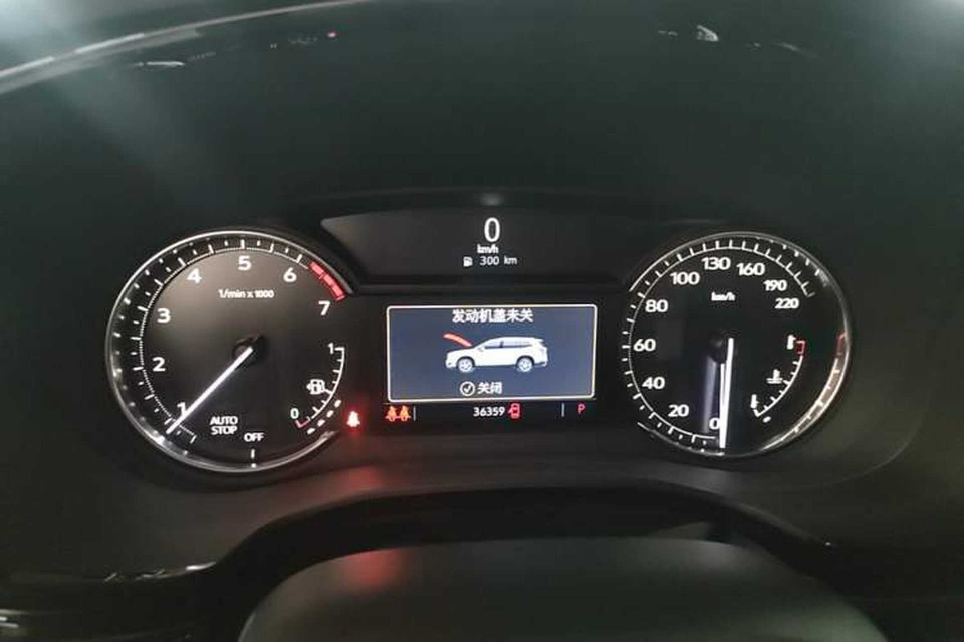 Used Cadillac XT6 2022 2.0T Six-Seater Two-Wheel-Drive Luxury Version Instrument Cluster