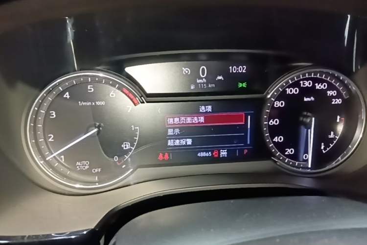 Used Cadillac XT6 2022 2.0T Six-Seater Four-Wheel Drive Luxury Version Instrument Cluster