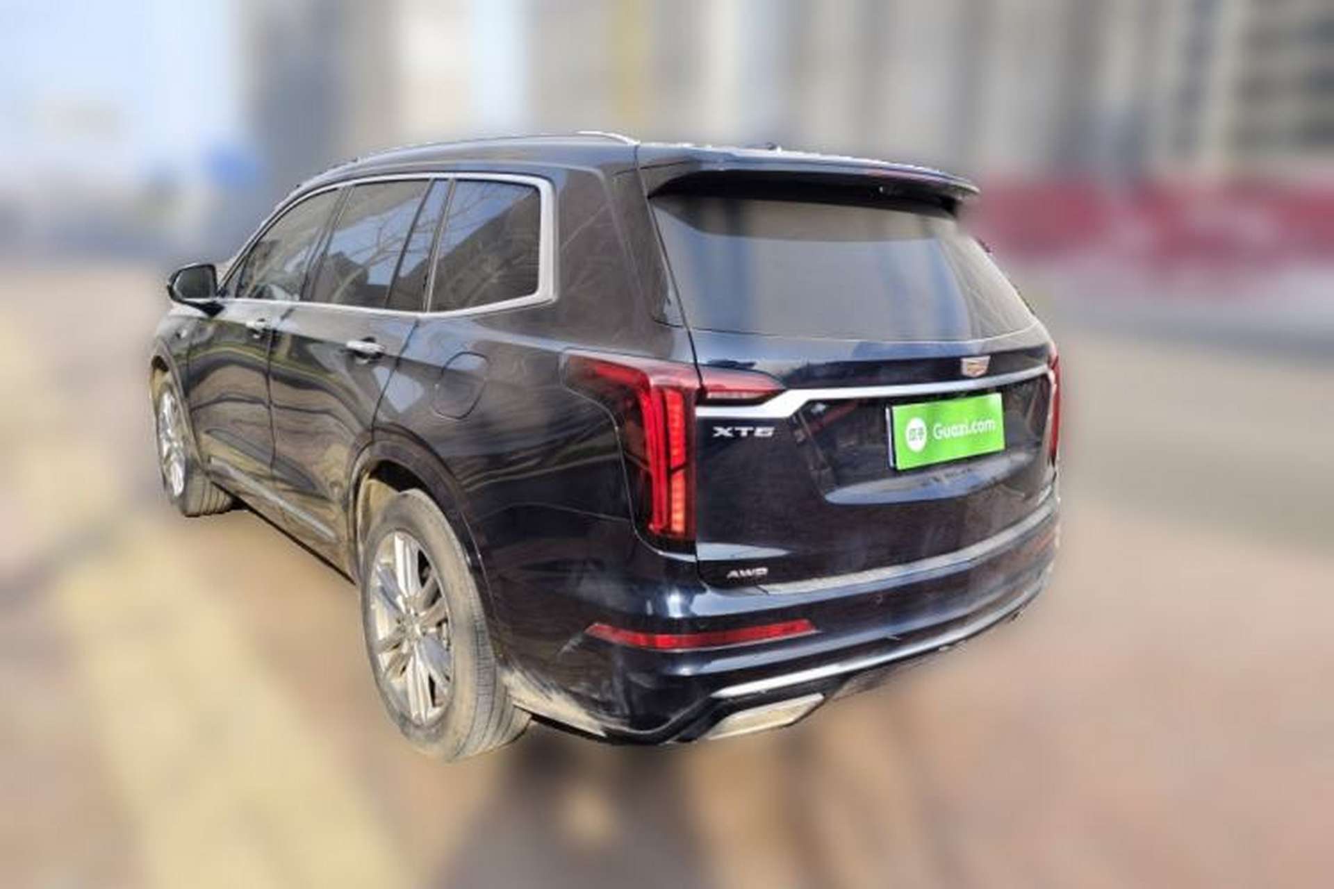 Used Cadillac XT6 2022 2.0T Six-Seater Four-Wheel Drive Luxury Version Rear Left 45 Deg