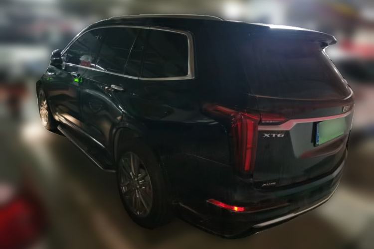 Used Cadillac XT6 2022 2.0T Six-Seater Four-Wheel Drive Luxury Version Rear Left 45 Deg