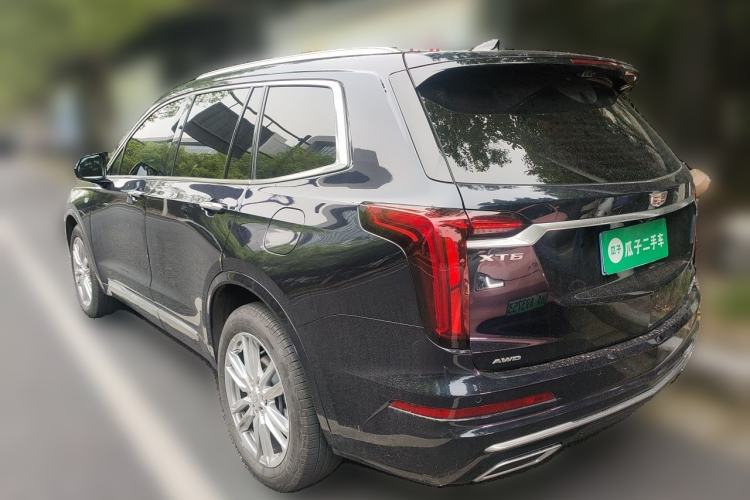 Used Cadillac XT6 2022 2.0T 7-Seater Four-Wheel Drive Luxury Standard Edition Rear Left 45 Deg