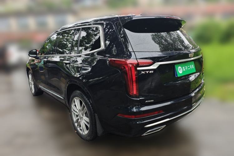 Used Cadillac XT6 2022 2.0T Six-Seater Four-Wheel Drive Luxury Version Rear Left 45 Deg