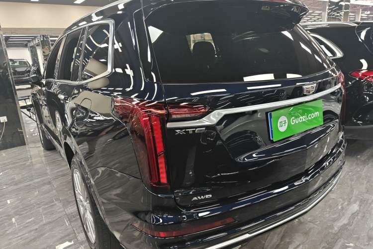 Used Cadillac XT6 2022 2.0T Six-Seater Four-Wheel Drive Luxury Version Rear Left 45 Deg