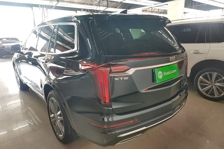 Used Cadillac XT6 2022 2.0T Six-Seater Two-Wheel-Drive Luxury Version Rear Left 45 Deg