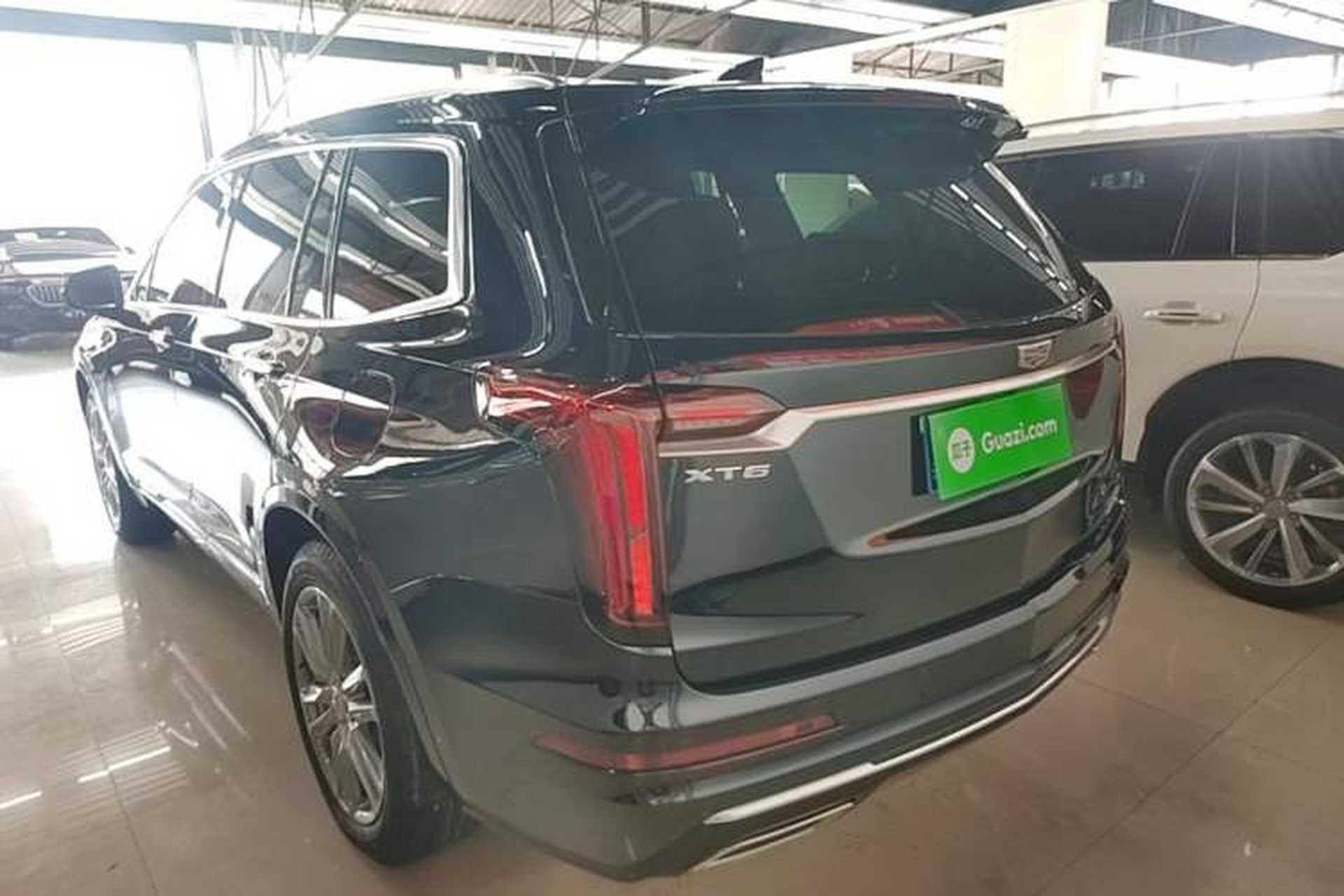 Used Cadillac XT6 2022 2.0T Six-Seater Two-Wheel-Drive Luxury Version Rear Left 45 Deg