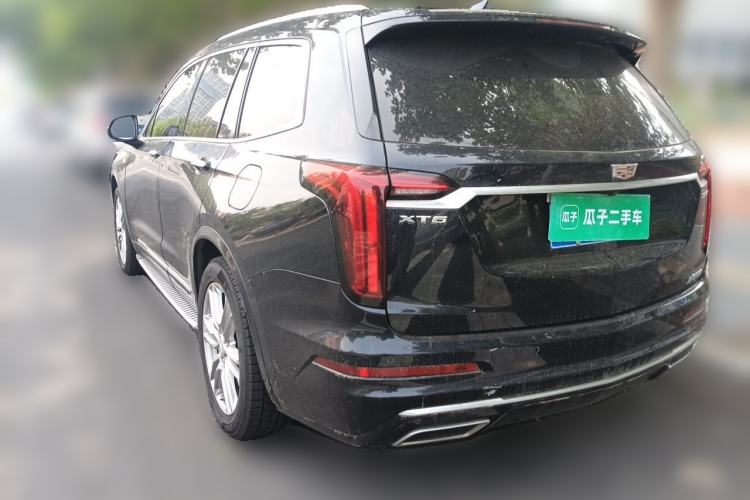 Used Cadillac XT6 2022 2.0T Six-Seater Two-Wheel-Drive Luxury Version Rear Left 45 Deg