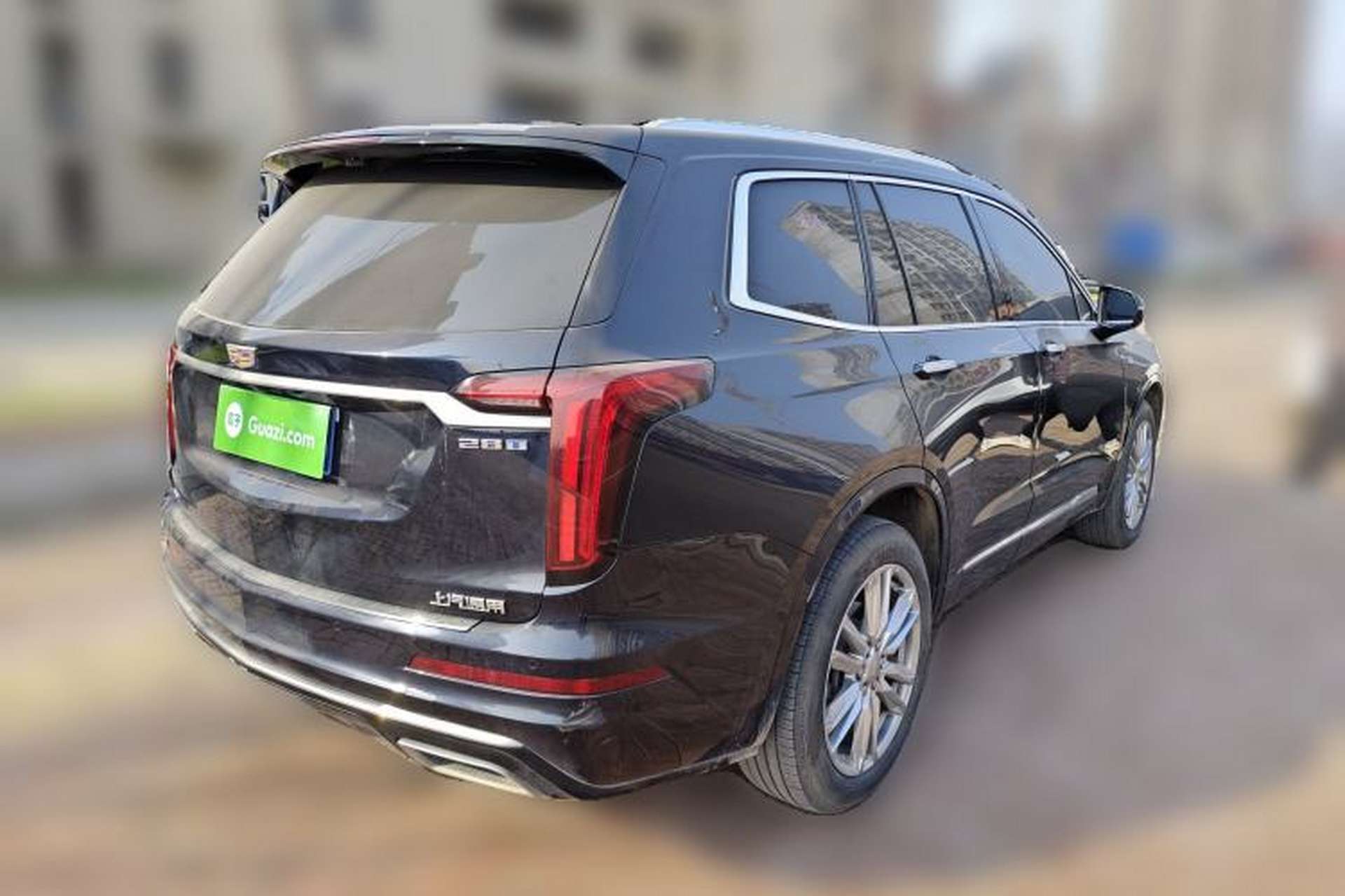 Used Cadillac XT6 2022 2.0T Six-Seater Four-Wheel Drive Luxury Version Rear Right 45 Deg