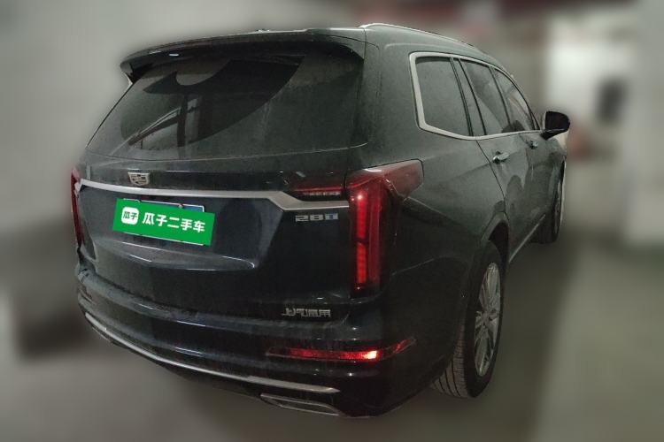 Used Cadillac XT6 2022 2.0T Six-Seater Two-Wheel-Drive Luxury Version Rear Right 45 Deg