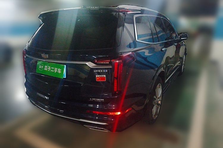 Used Cadillac XT6 2022 2.0T Six-Seater Two-Wheel-Drive Luxury Version Rear Right 45 Deg