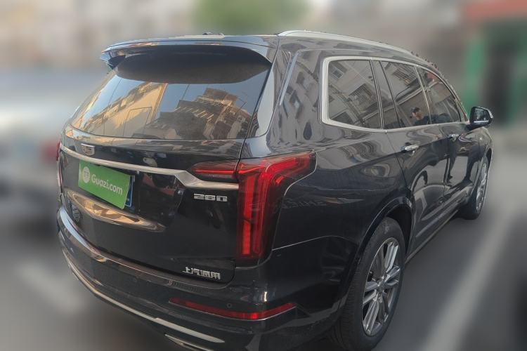 Used Cadillac XT6 2022 2.0T Six-Seater Two-Wheel-Drive Luxury Version Rear Right 45 Deg
