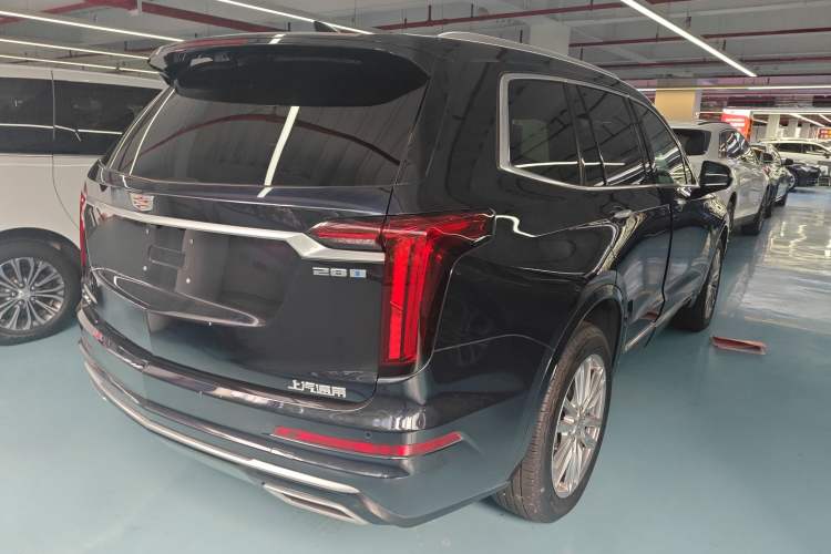 Used Cadillac XT6 2022 2.0T Six-Seater Four-Wheel Drive Luxury Version Rear Right 45 Deg