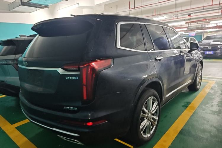 Used Cadillac XT6 2022 2.0T Six-Seater Four-Wheel Drive Luxury Version Rear Right 45 Deg