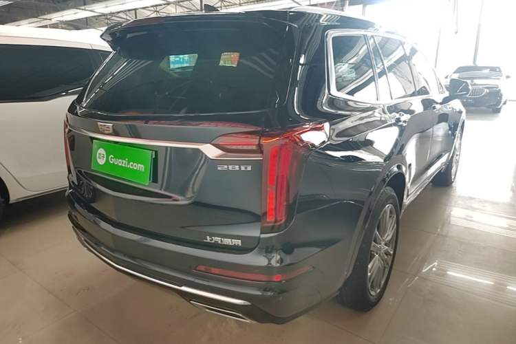 Used Cadillac XT6 2022 2.0T Six-Seater Two-Wheel-Drive Luxury Version Rear Right 45 Deg