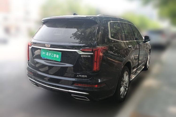 Used Cadillac XT6 2022 2.0T Six-Seater Two-Wheel-Drive Luxury Version Rear Right 45 Deg