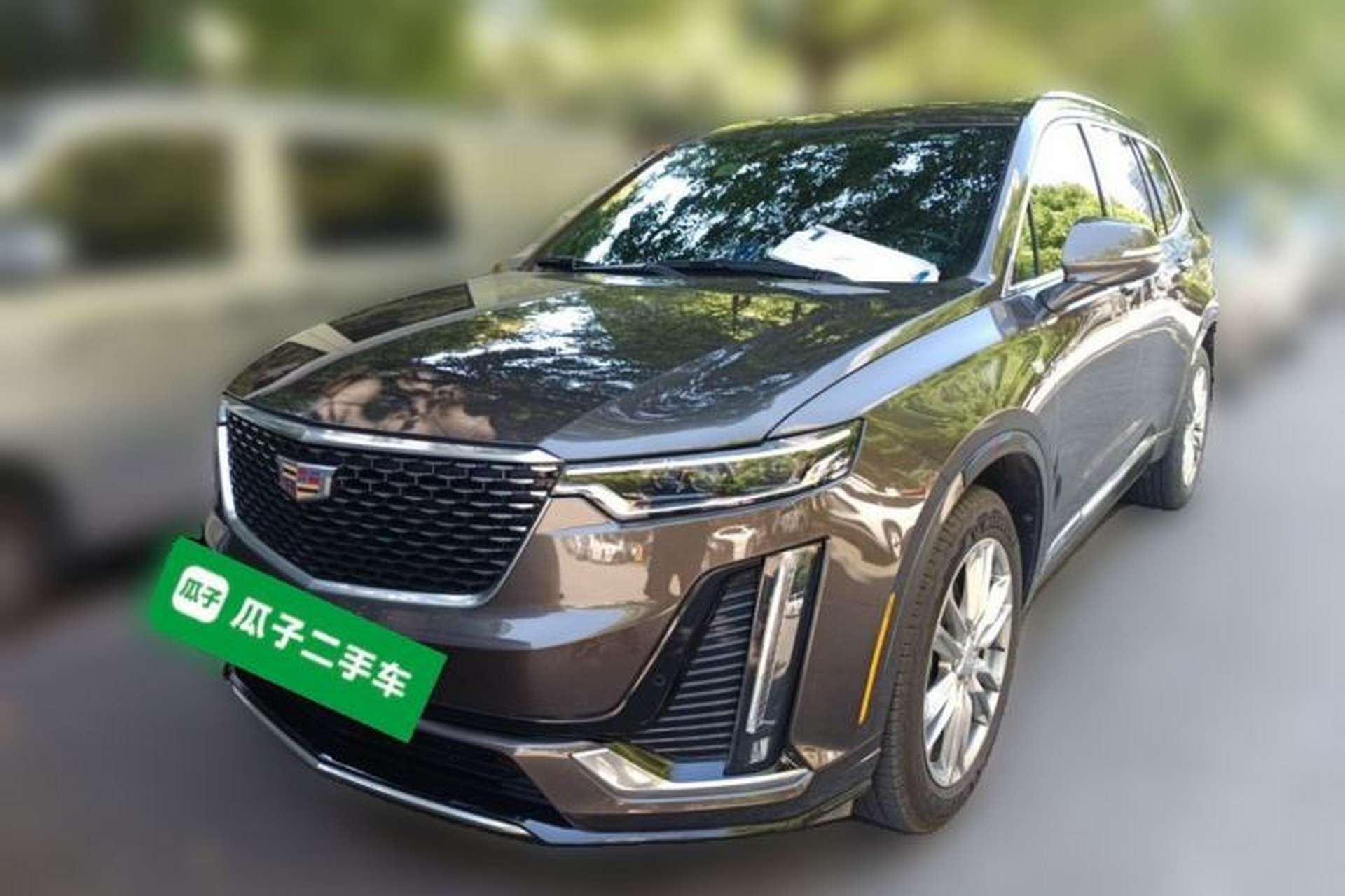 Used Cadillac XT6 2022 2.0T Six-Seater Four-Wheel Drive Luxury Version Front Left 45 Deg