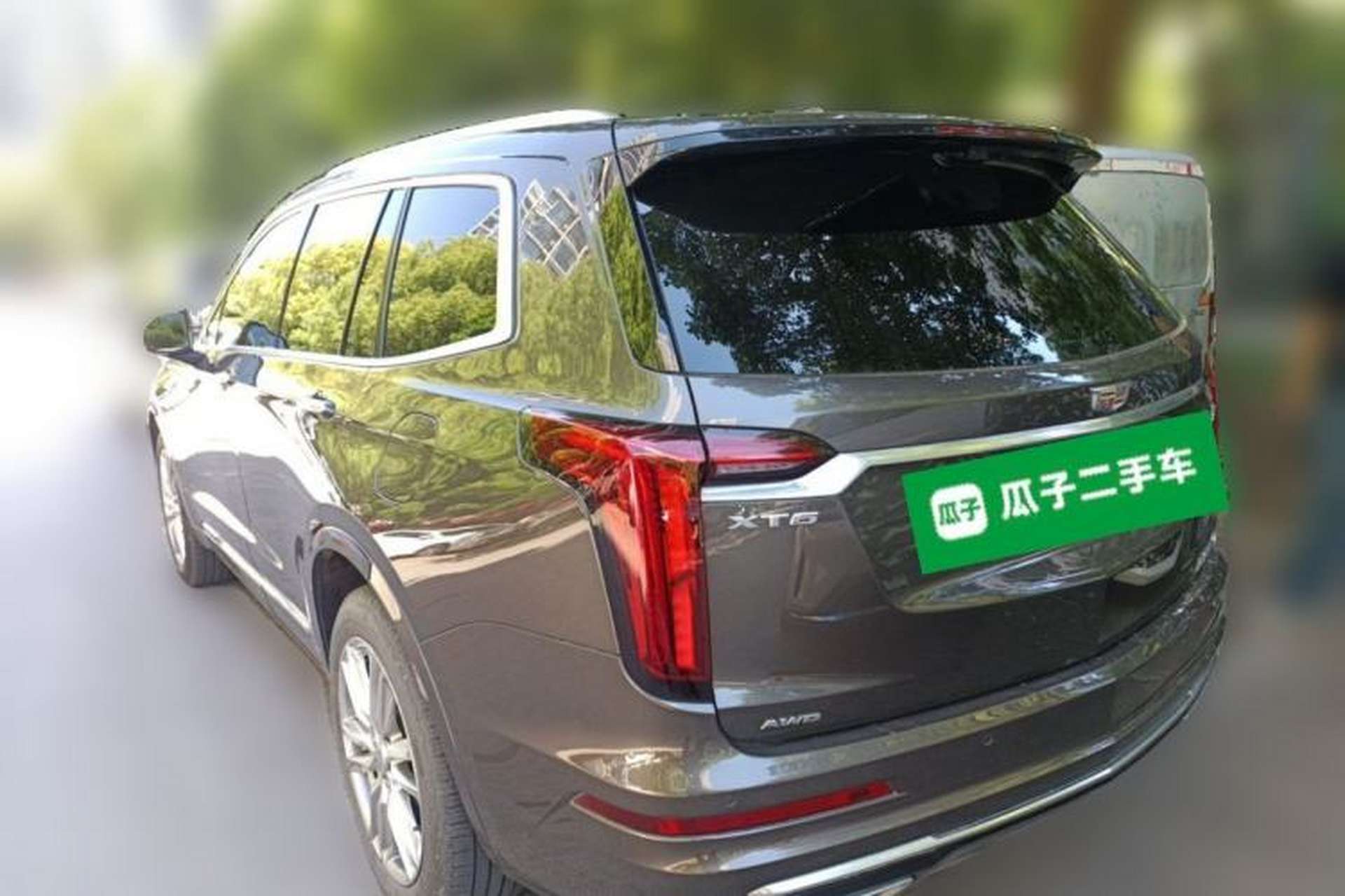 Used Cadillac XT6 2022 2.0T Six-Seater Four-Wheel Drive Luxury Version Rear Left 45 Deg