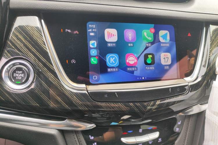 Used Cadillac XT6 2022 2.0T Six-Seater Four-Wheel Drive Luxury Version Audio And AC Panel