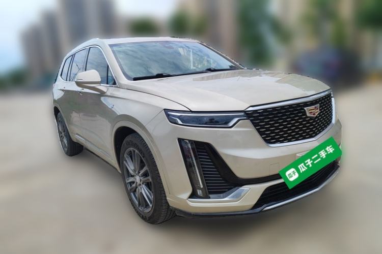 Used Cadillac XT6 2022 2.0T Six-Seater Four-Wheel Drive Luxury Version Front Right 45 Deg