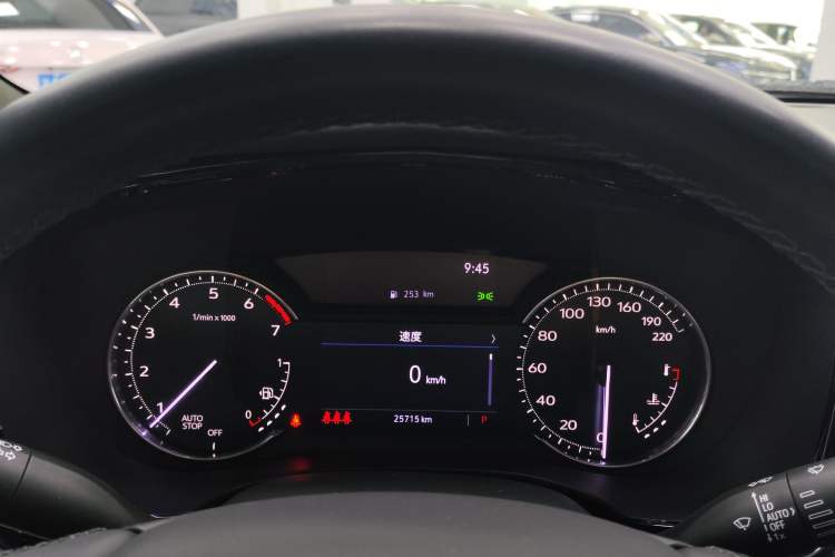 Used Cadillac XT6 2022 2.0T 7-Seater Two-Wheel Drive Luxury Version Odometer Close Up