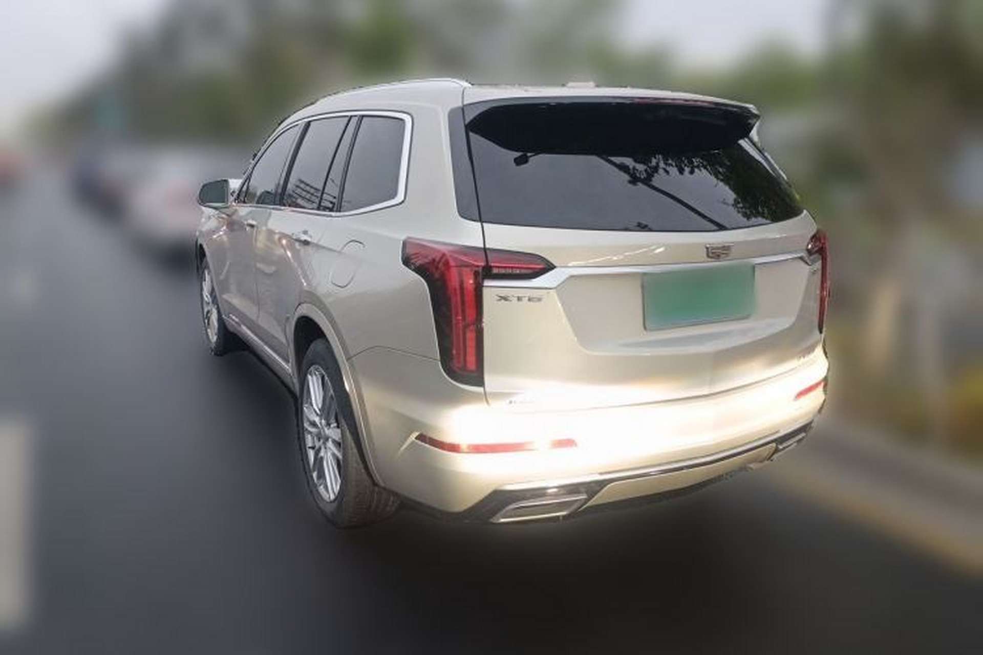 Used Cadillac XT6 2022 2.0T 7-Seater Four-Wheel Drive Luxury Version Rear Left 45 Deg